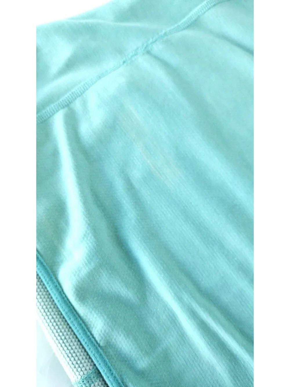 Nike Running Dri Fit Long Sleeve Shirt Seafoam Green Retro-reflective Women's M